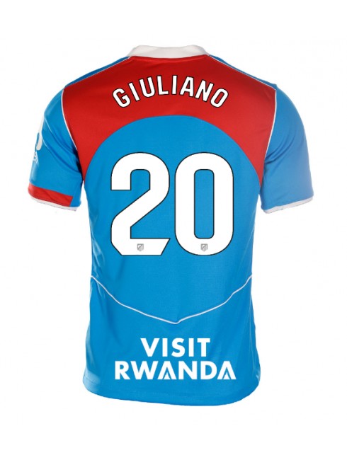 Atletico Madrid Giuliano Simeone #20 Replika Tredje Kläder Dam 2025-26 Kortärmad Atletico Madrid Giuliano Simeone #20 Replika Tredje Kläder Dam 2025-26 Kortärmad
